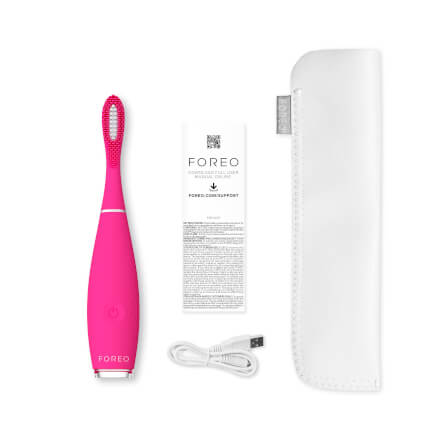 แปรงสีฟันซิลิโคนไฟฟ้า FOREO ISSA Mini 3 Wild Strawberry_3